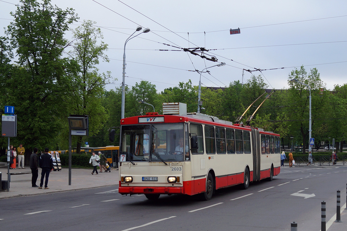 Вильнюс, Škoda 15Tr03/6 № 2603
