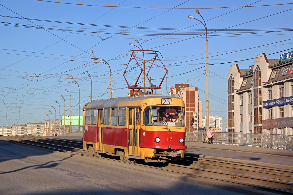 Екатеринбург, Tatra T3SU (двухдверная) № 117