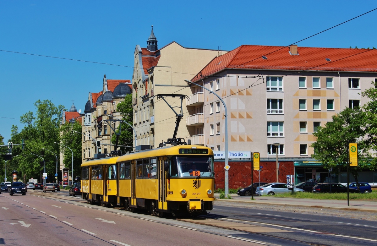 Дрезден, Tatra T4D-MT № 224 217