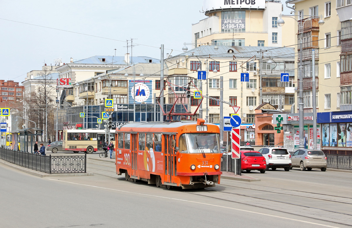 Екатеринбург, Tatra T3SU № 331
