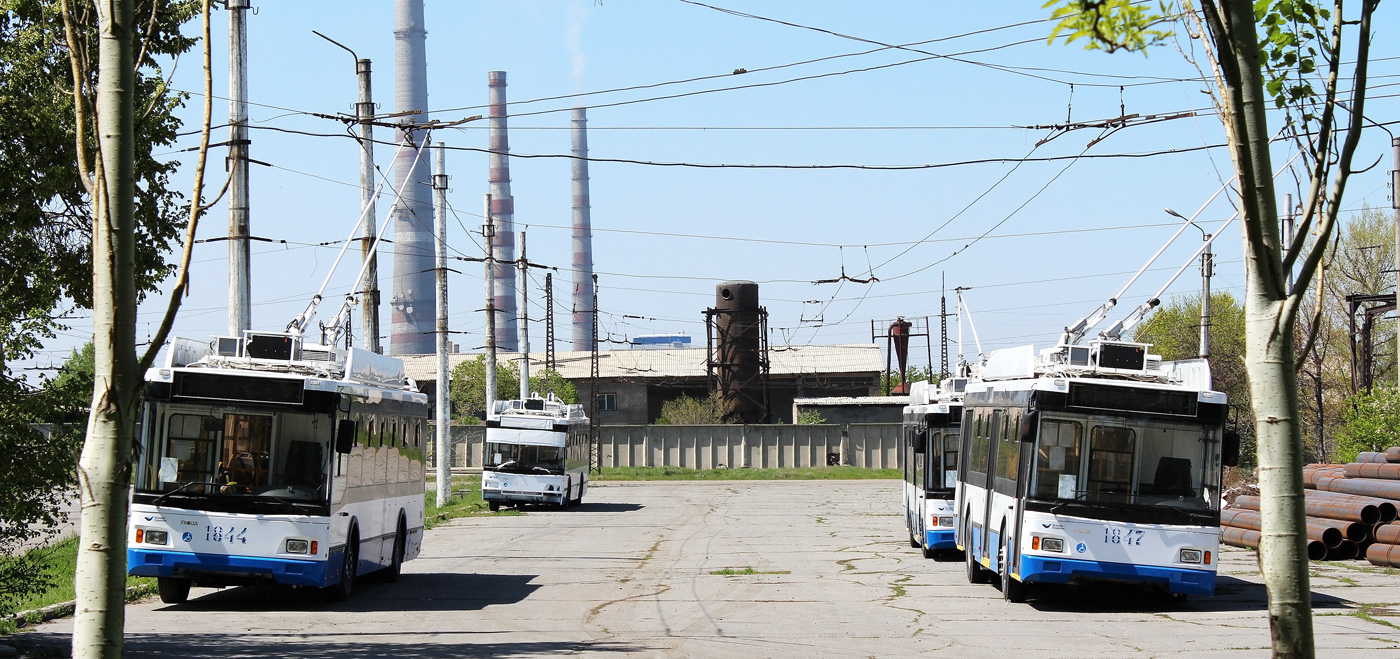 Бишкек, Тролза-5275.03 «Оптима» № 1844; Бишкек, Тролза-5275.03 «Оптима» № 1847