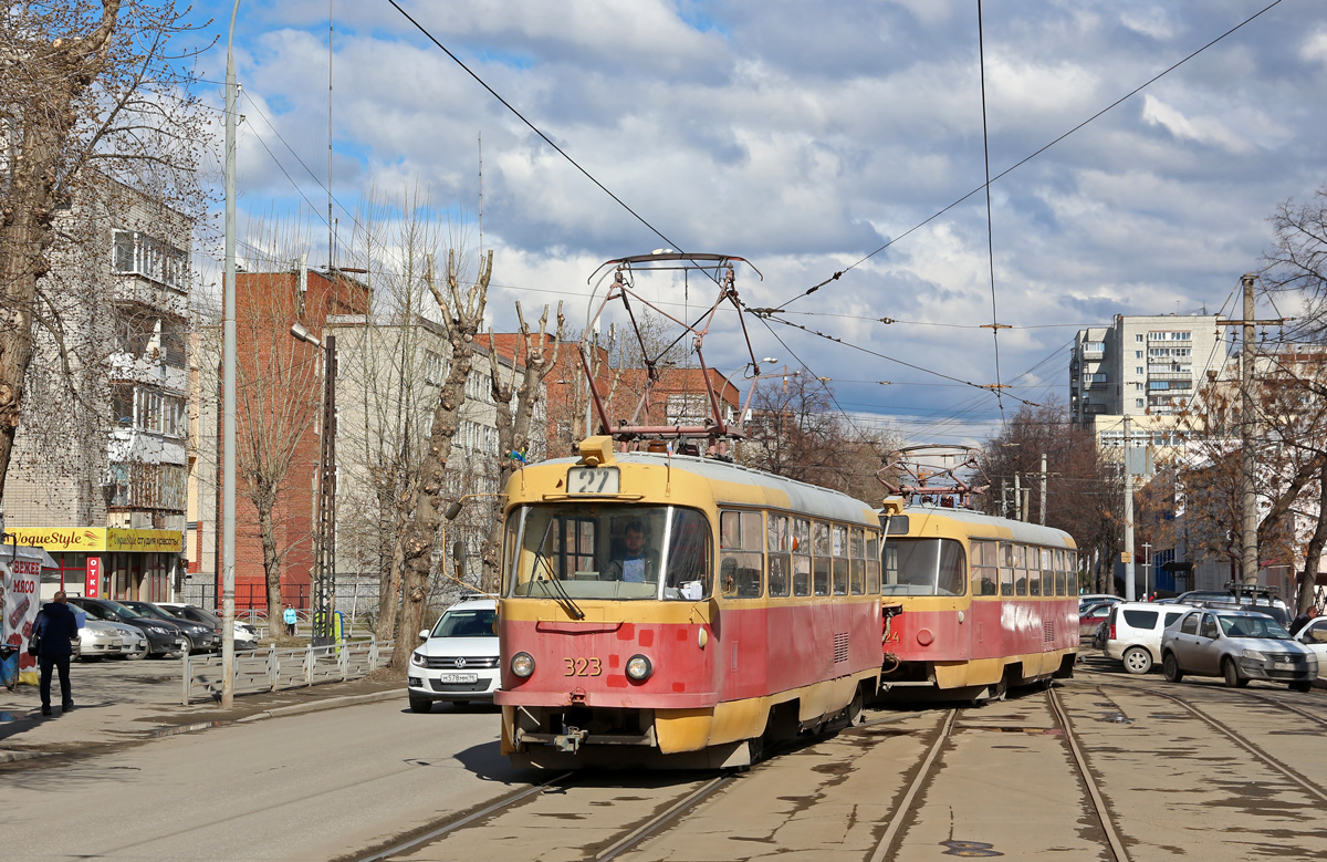 Yekaterinburg, Tatra T3SU Nr. 323