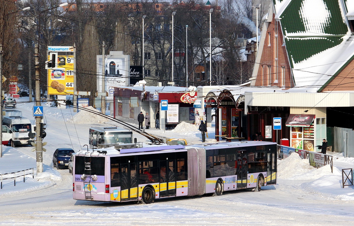 Кременчуг, ЛАЗ E301A1 № 199
