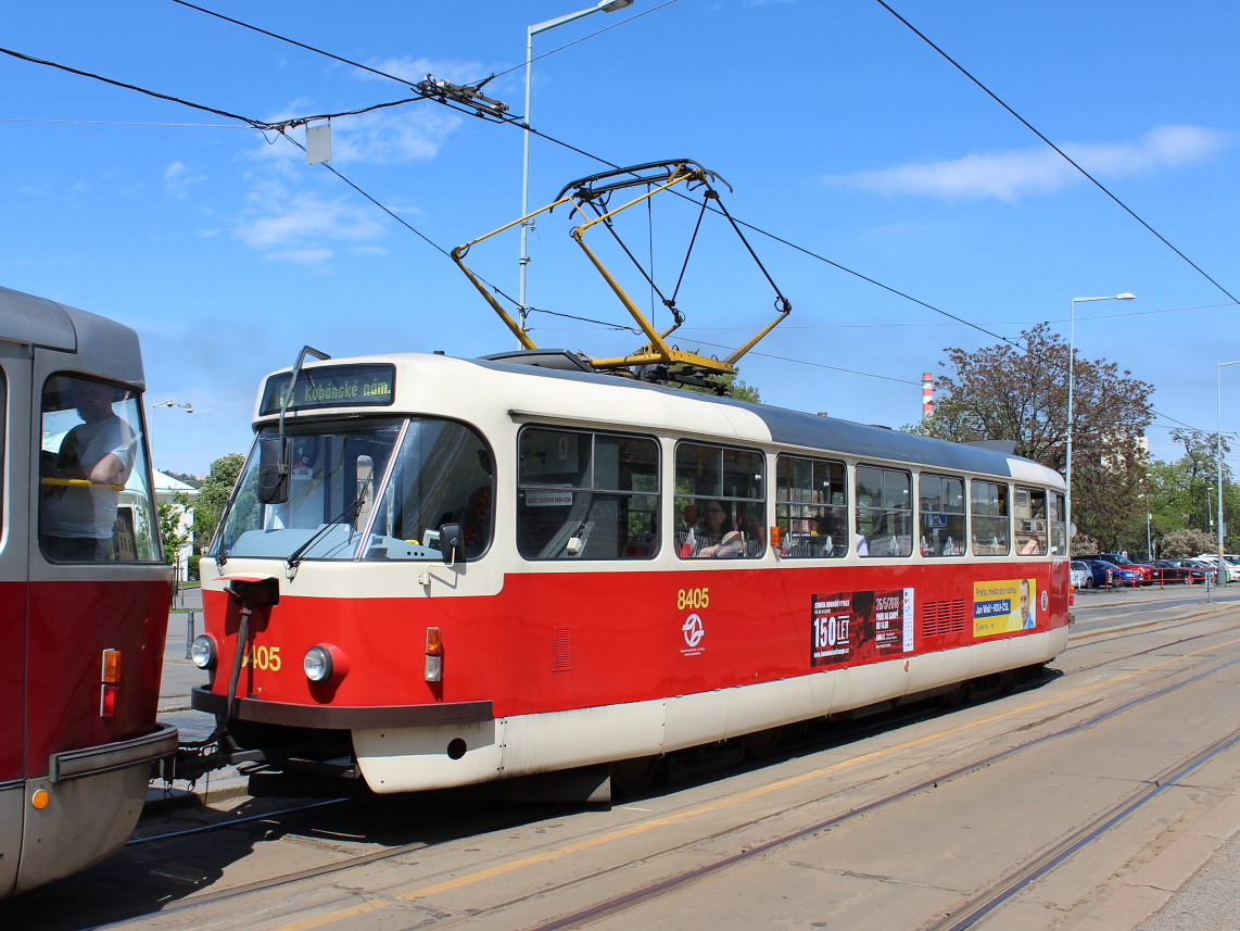 Прага, Tatra T3R.P № 8405