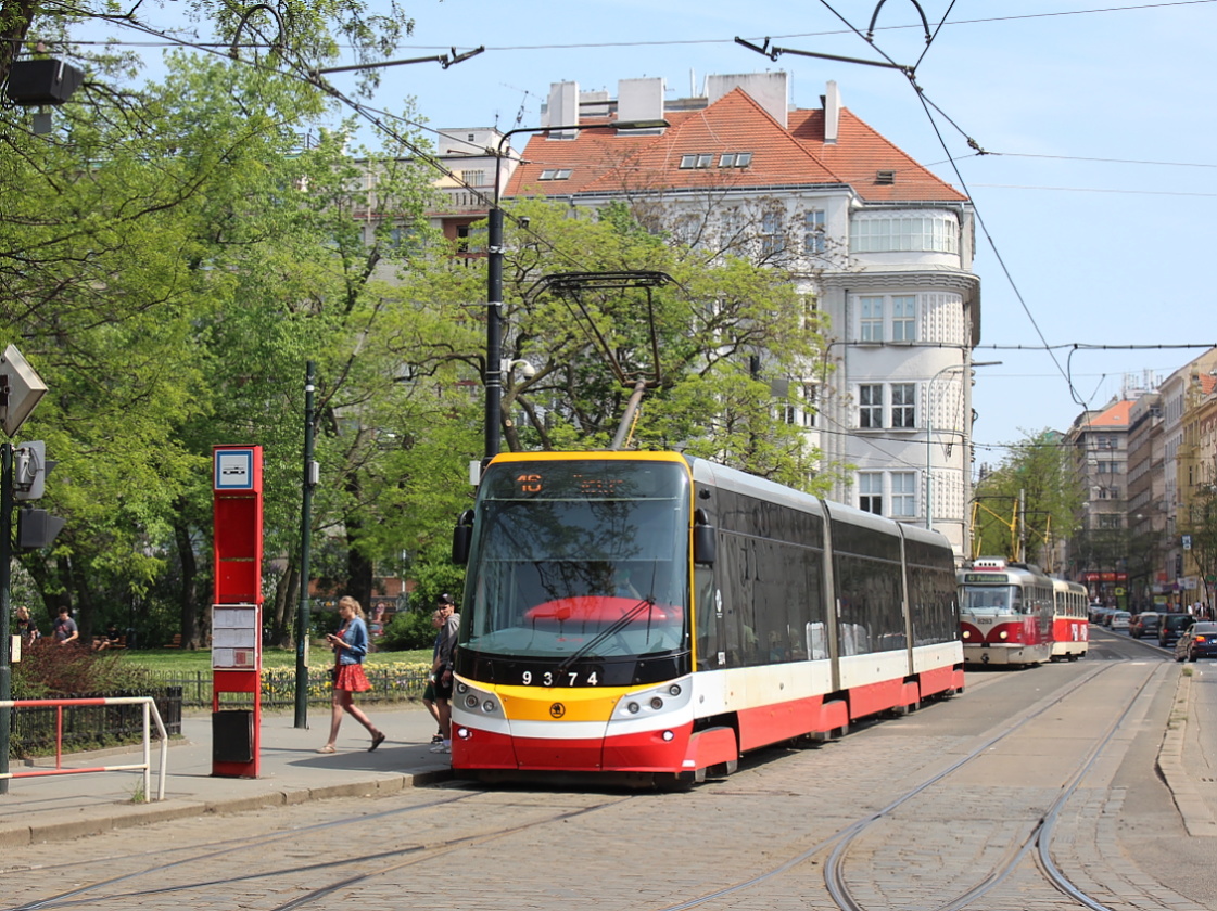 Прага, Škoda 15T5 ForCity Alfa Praha № 9374