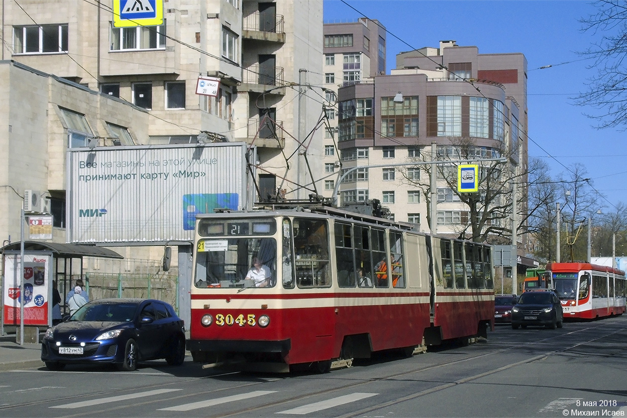 Санкт-Петербург, ЛВС-86К № 3045