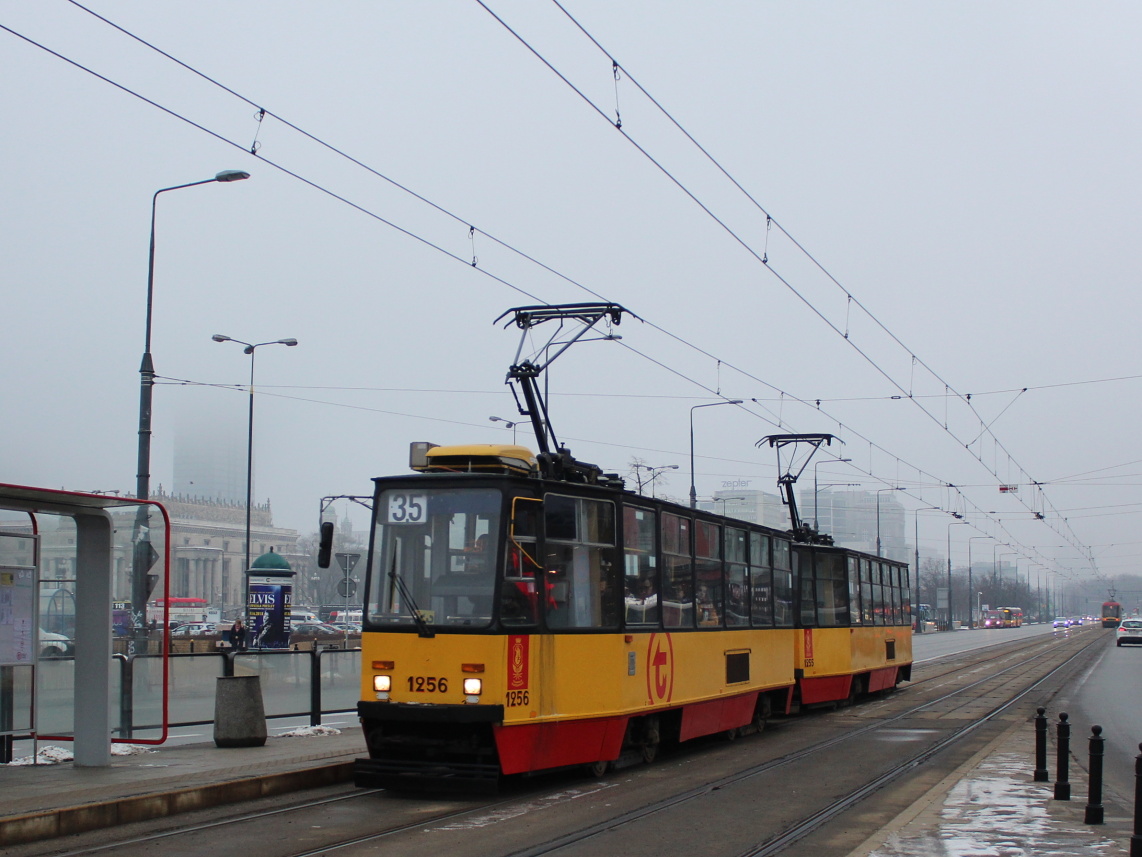 Варшава, Konstal 105Na № 1256