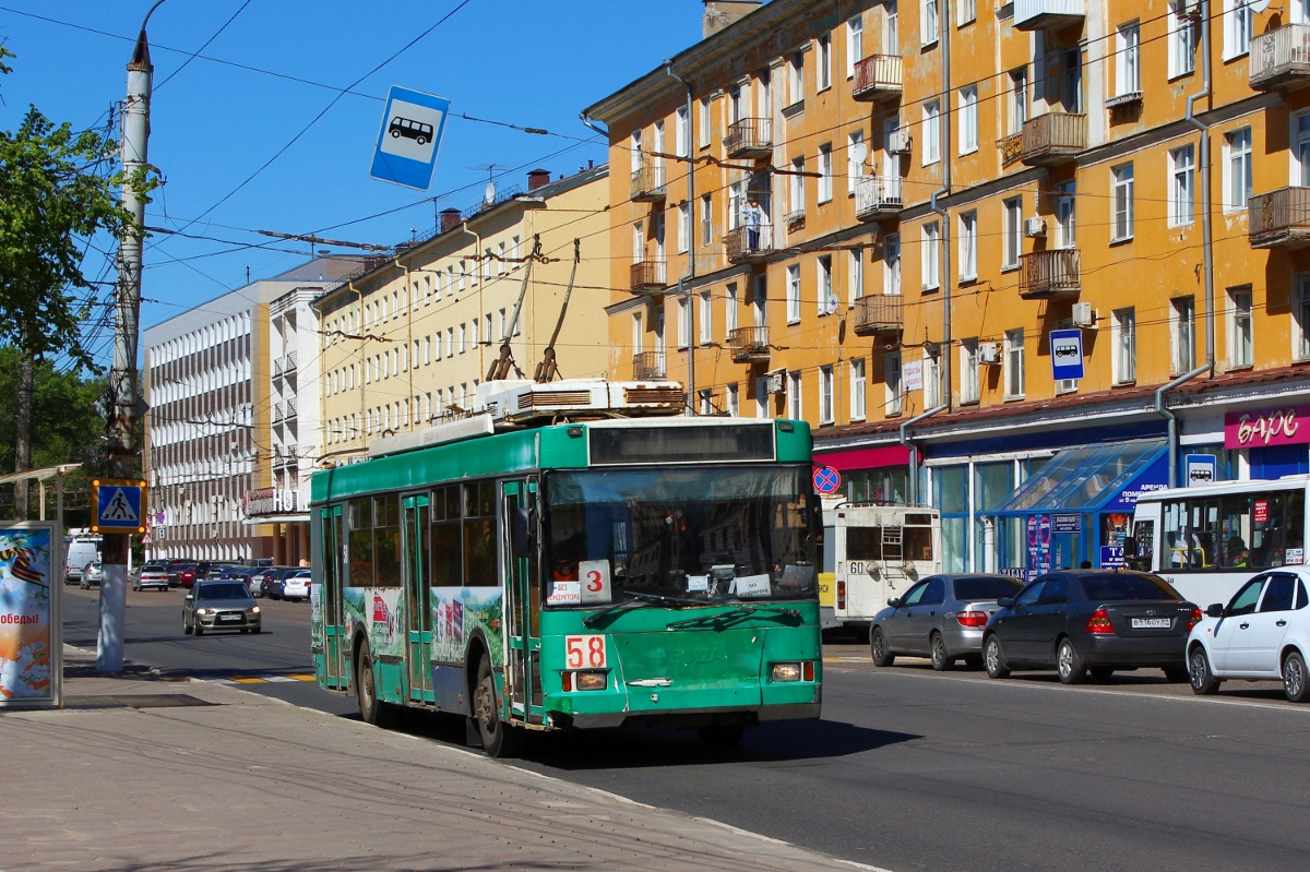Tver, Trolza-5275.05 “Optima” № 58; Tver — Trolleybus lines: Central district