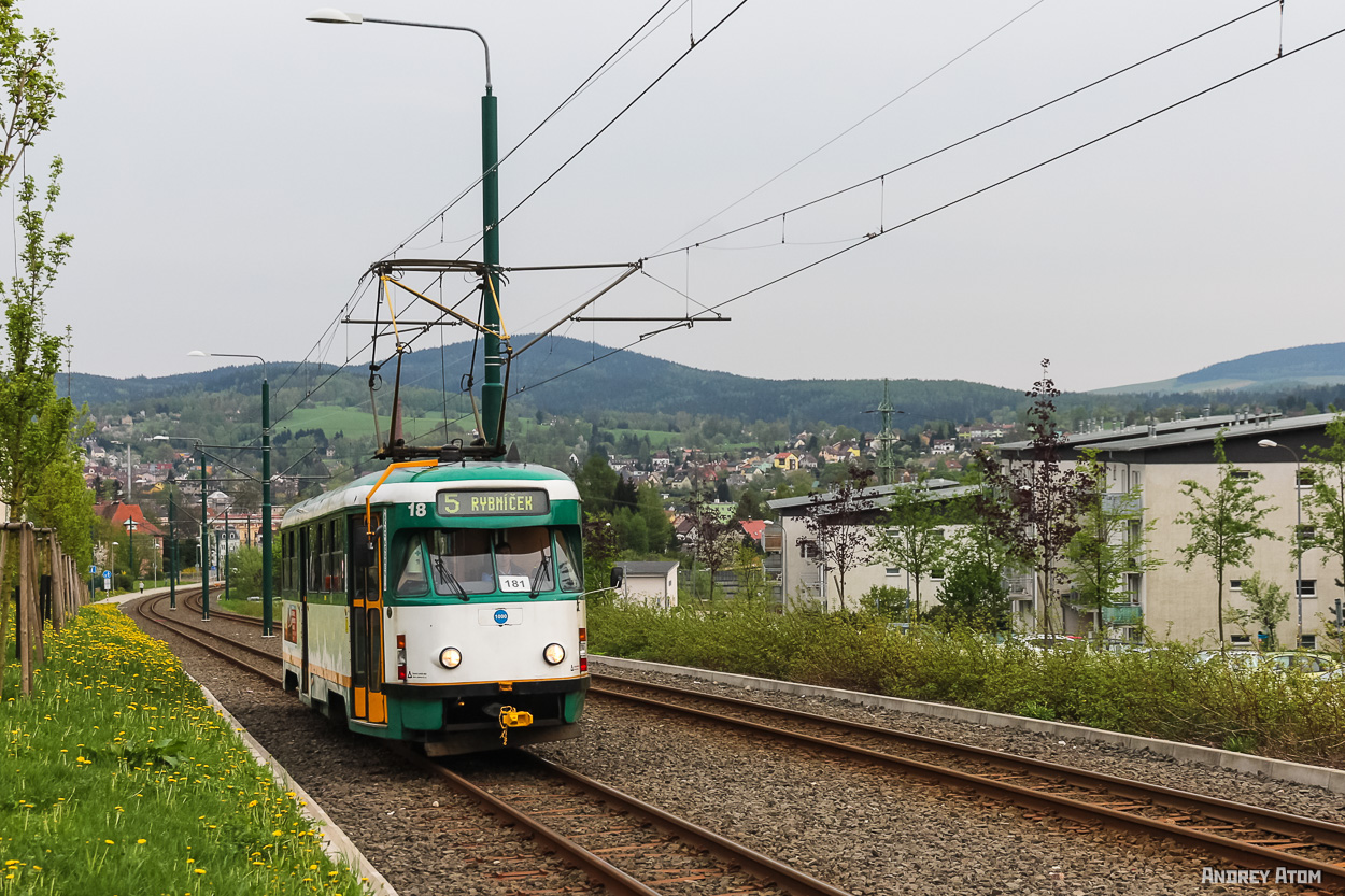 Либерец ― Яблонец-над-Нисой, Tatra T2R № 18