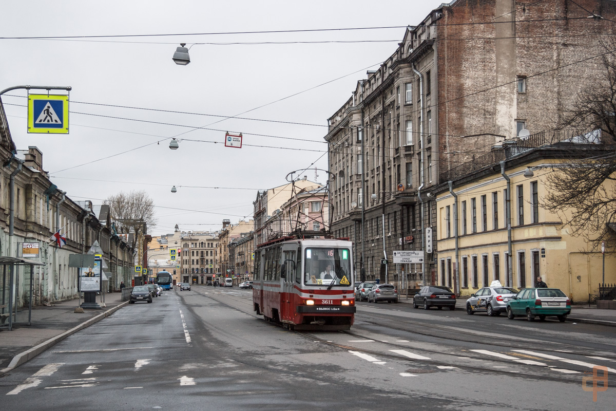 Санкт-Петербург, ТС-77 № 3611