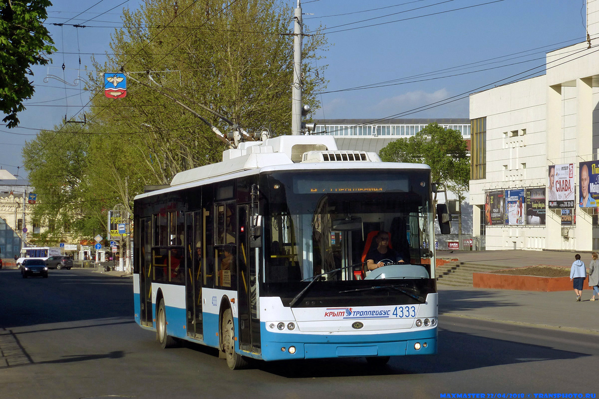 Крымский троллейбус, Богдан Т70110 № 4333
