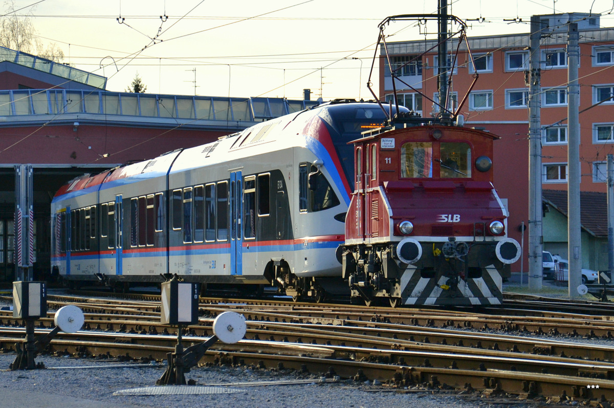 Зальцбург, Электровоз № 11; Зальцбург — Salzburger Lokalbahn
