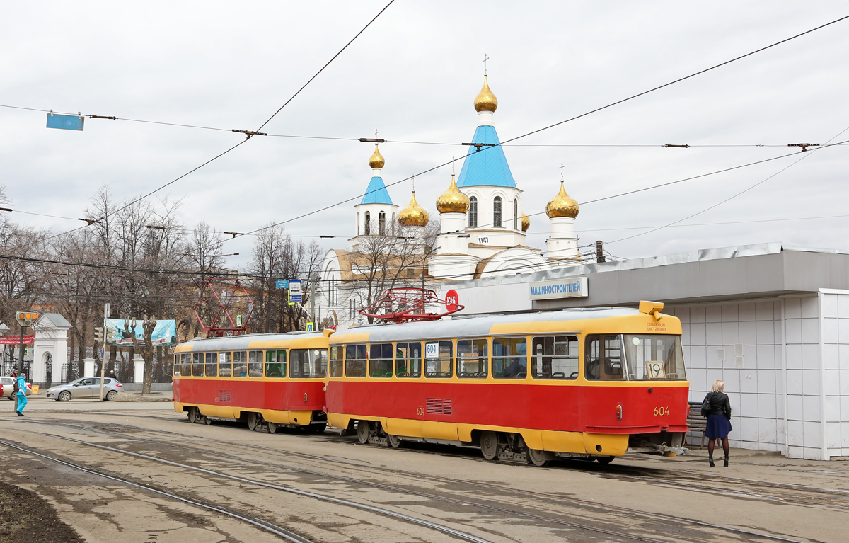 Екатеринбург, Tatra T3SU № 604