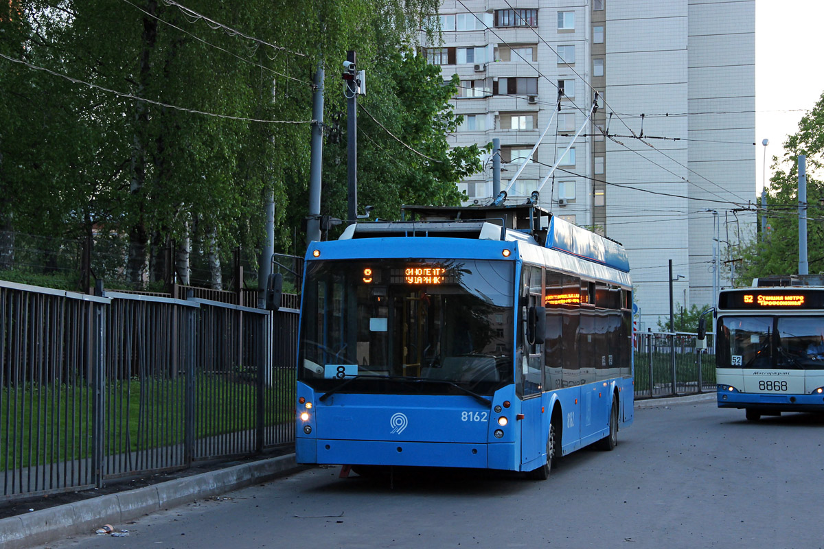 Москва, Тролза-5265.00 «Мегаполис» № 8162