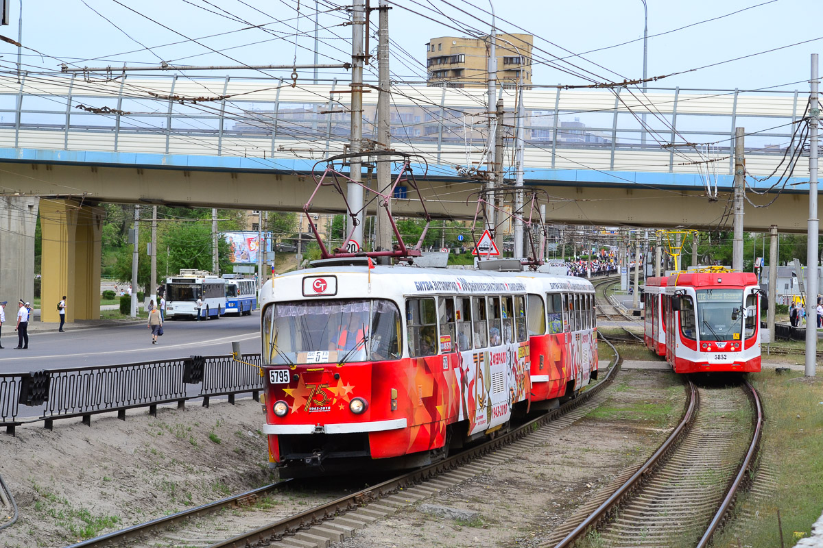 Волгоград, Tatra T3SU № 5795
