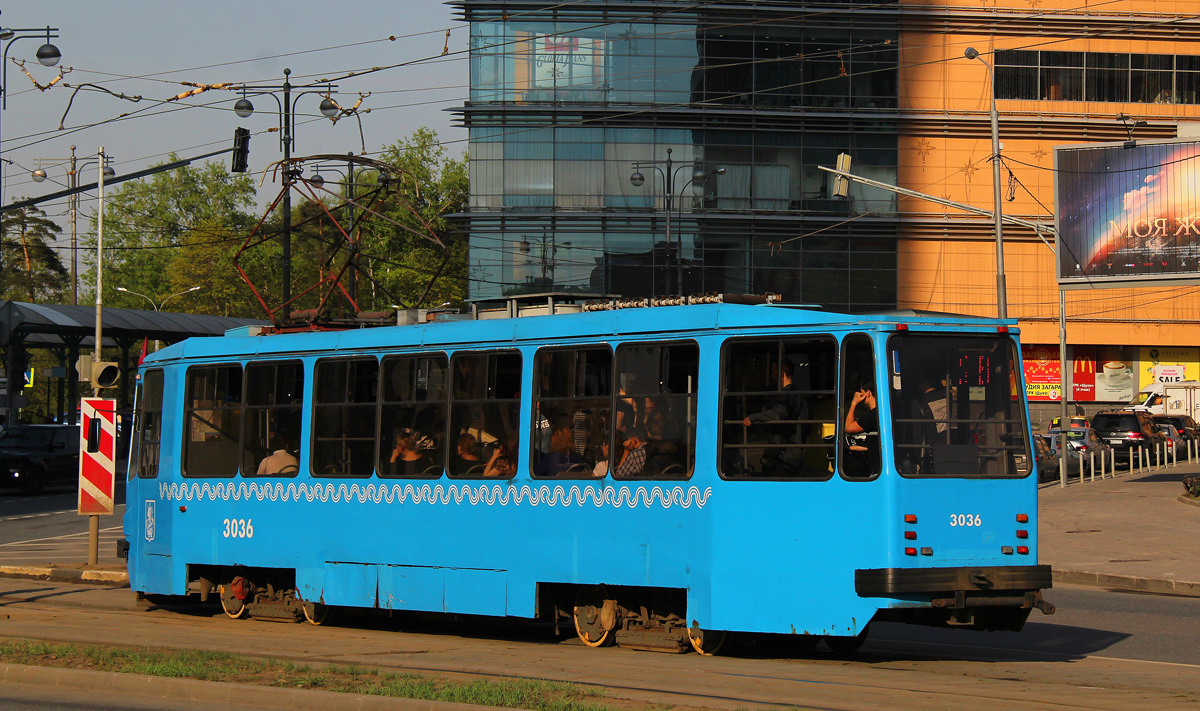 Москва, 71-134А (ЛМ-99АЭ) № 3036 Москва, 71-134А (ЛМ-99АЭ) № 3036