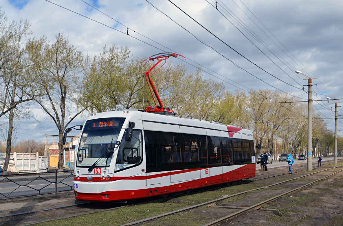 Павлодар, БКМ 802Е № 163