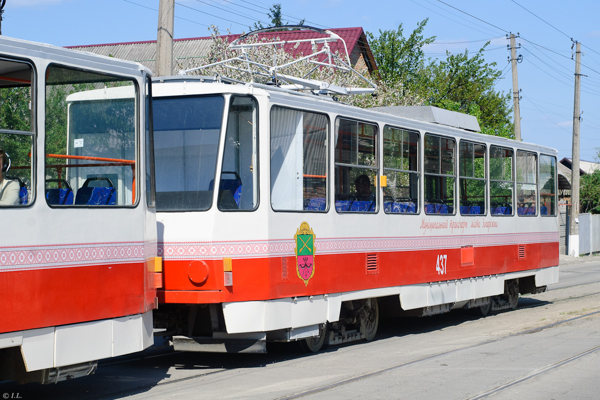 Zaporižia, Tatra T6B5SU nr. 437