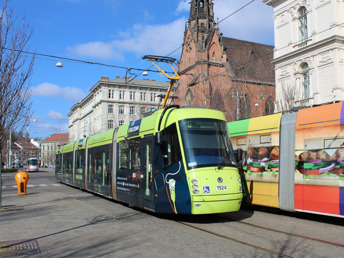 Брно, Škoda 13T Elektra № 1924