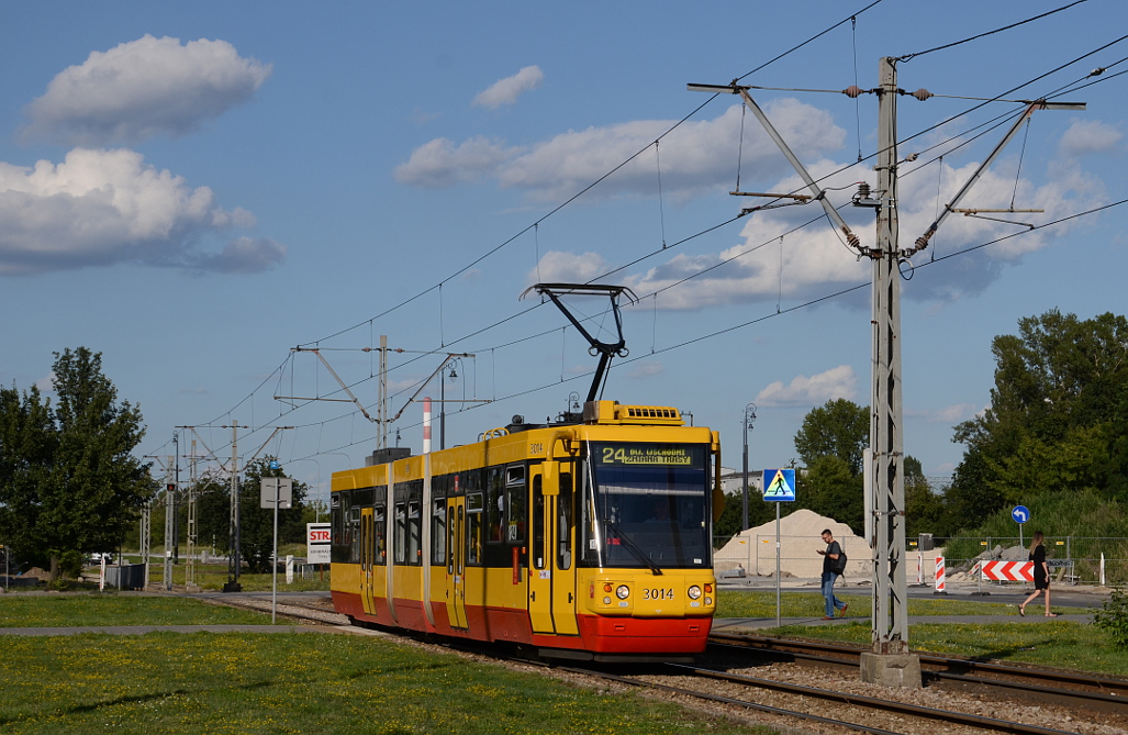 Варшава, Konstal 116Na/1 № 3014