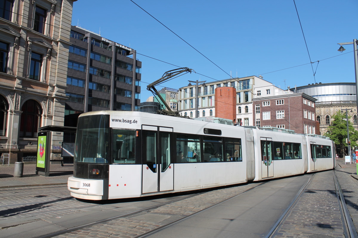 Бремен, Adtranz GT8N № 3068