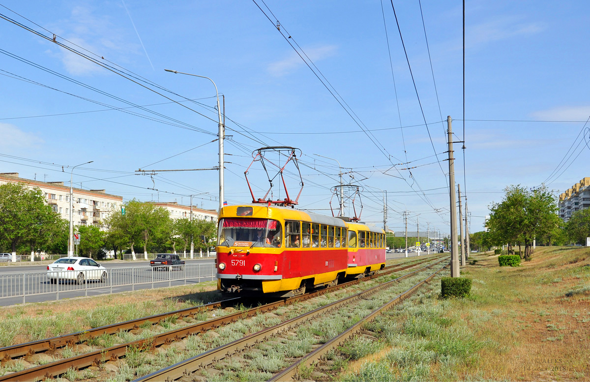 Volgográd, Tatra T3SU — 5791; Volgográd, Tatra T3SU — 5792