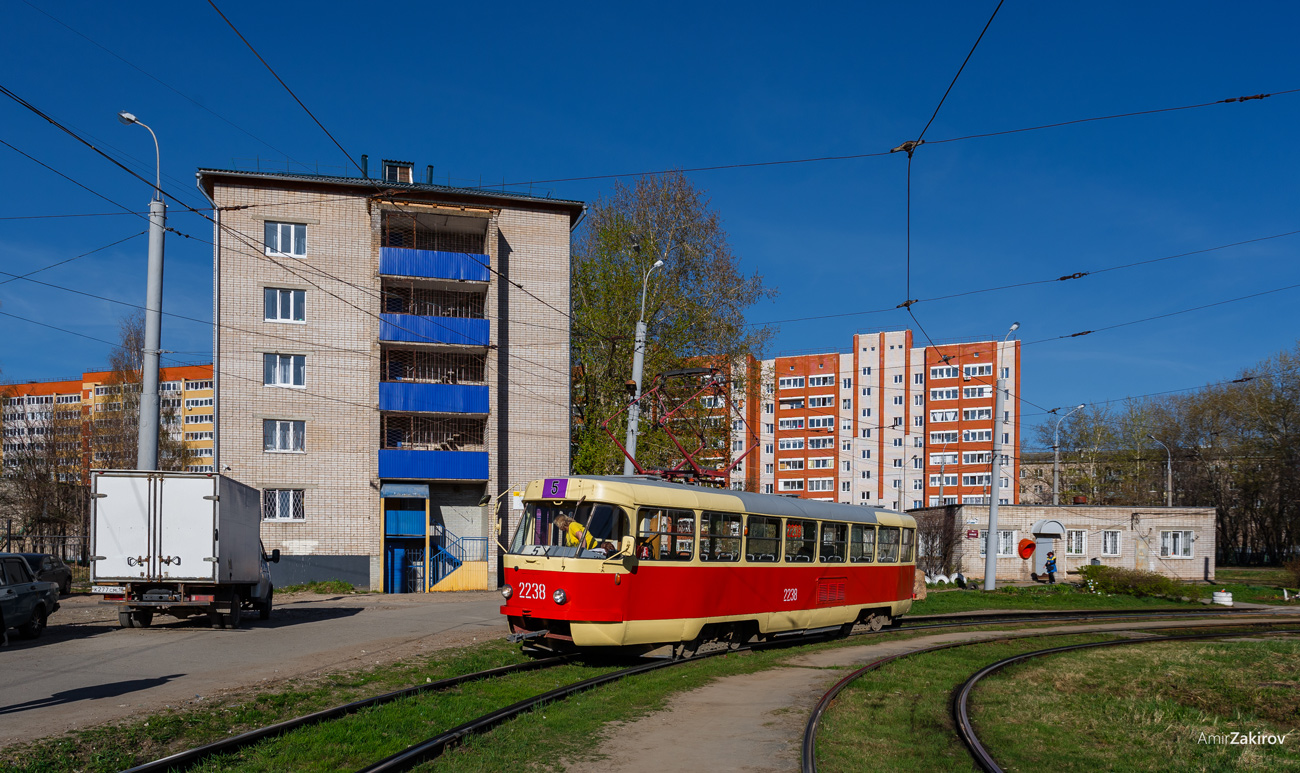 伊熱夫斯克, Tatra T3SU (2-door) # 2238