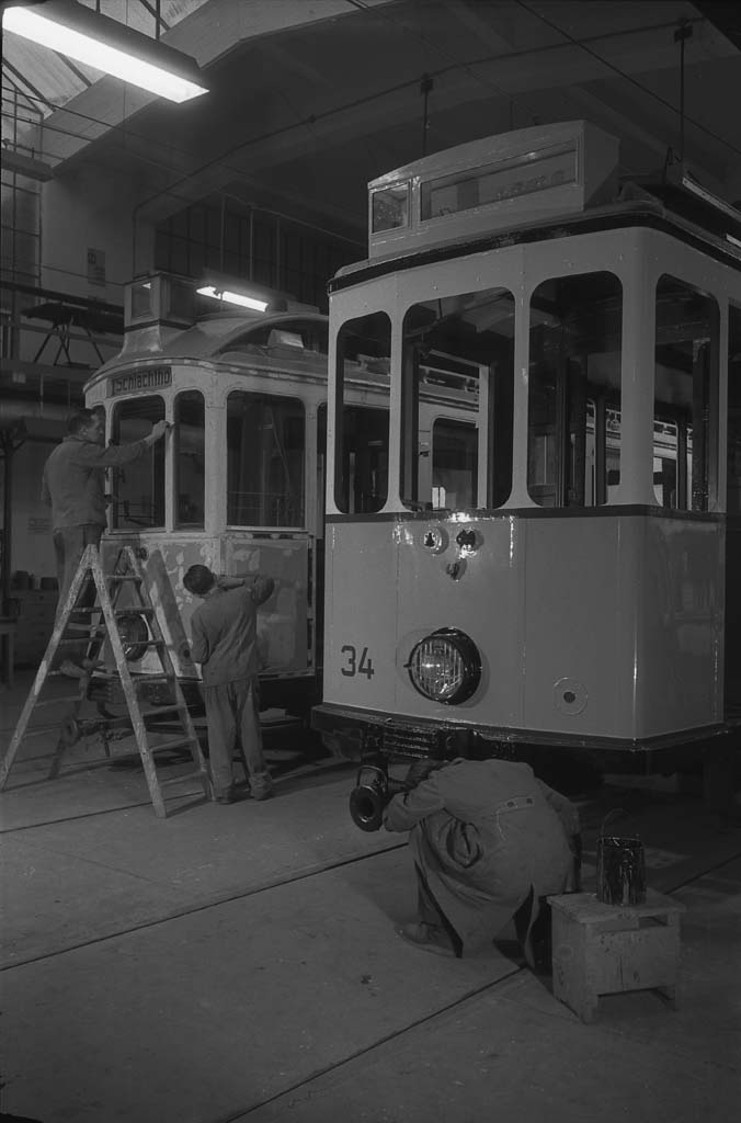 Карлсруэ, Двухосный моторный MAN № 34; Карлсруэ — Старые фотографии