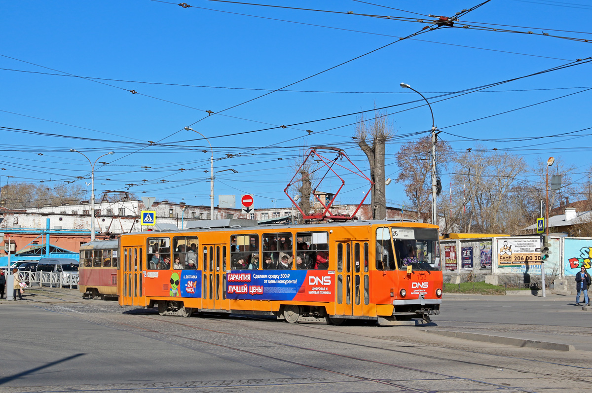 Екатеринбург, Tatra T6B5SU № 753