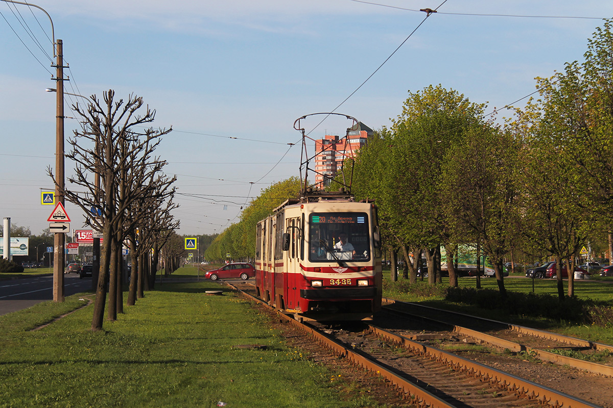 Санкт-Петербург, ЛВС-86К № 3435