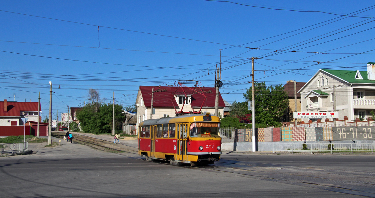 Volgograd, Tatra T3SU Br. 2713