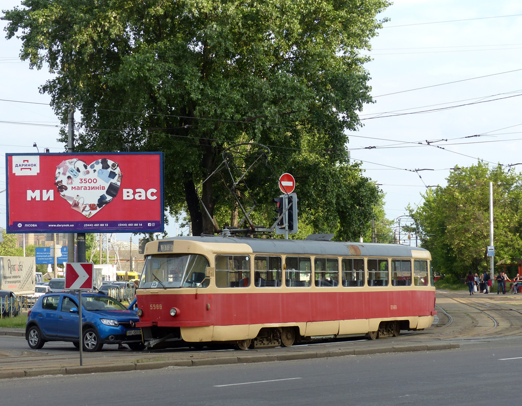 Киев, Tatra T3SU № 5988