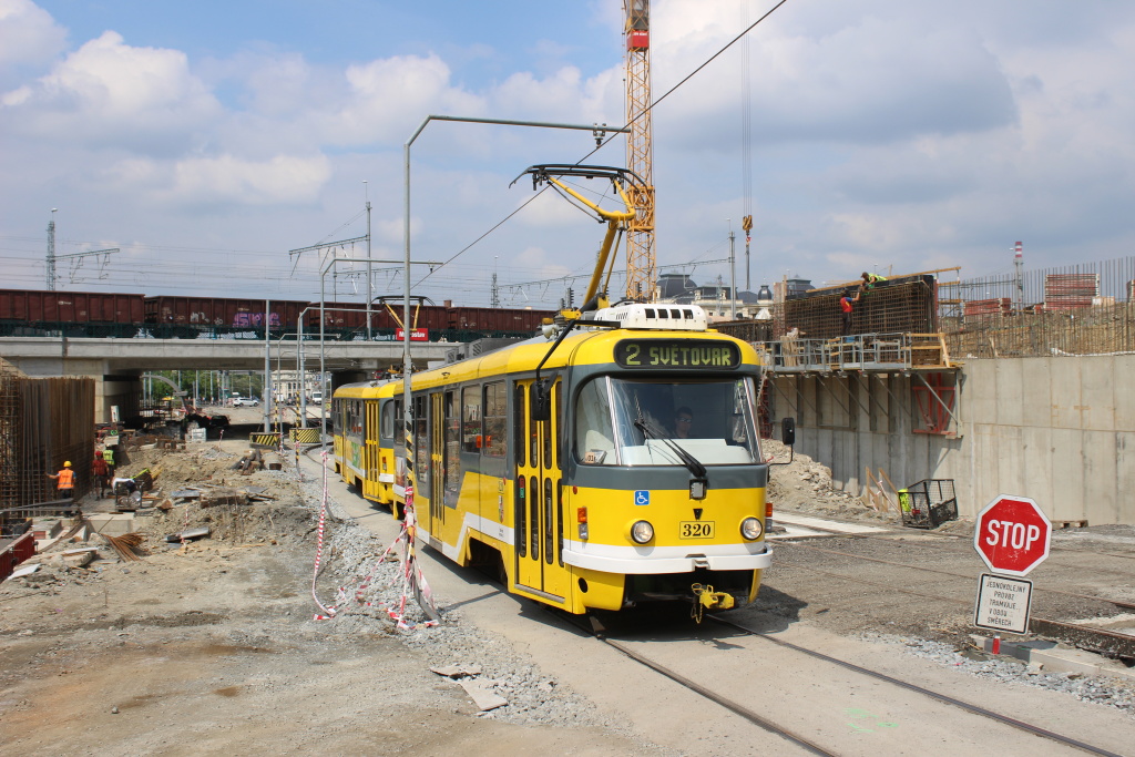 Пльзень, Tatra T3R.PLF № 320; Пльзень, Tatra T3R.P № 255