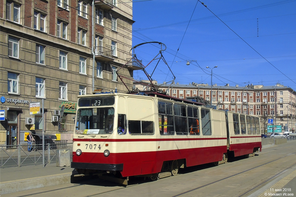 Санкт-Петербург, ЛВС-86К № 7074