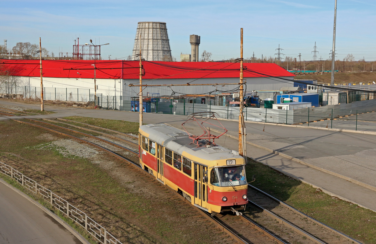 Yekaterinburg, Tatra T3SU Br. 154