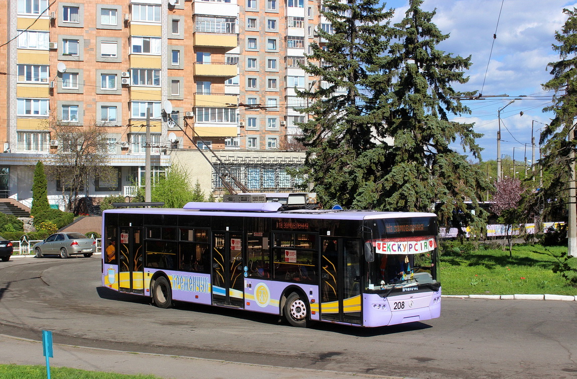 Кременчуг, LAZ E183A1 № 208 Кременчуг, LAZ E183A1 № 208