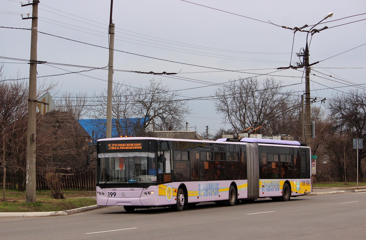 Кременчуг, ЛАЗ E301A1 № 199