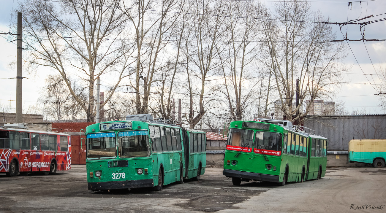 Новосибирск, ЗиУ-620501 № 3278; Новосибирск, ЗиУ-620520 № 3277