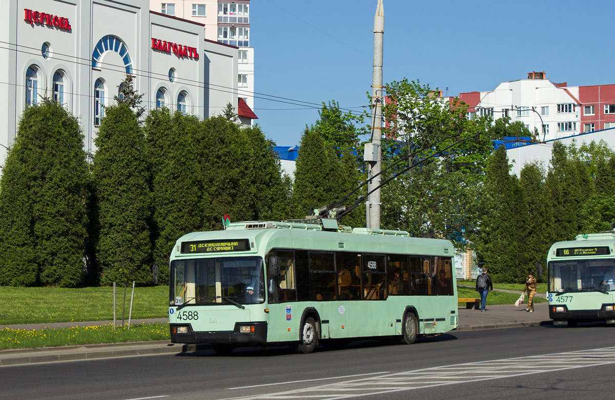 Минск, БКМ 321 № 4588 Минск, БКМ 321 № 4588