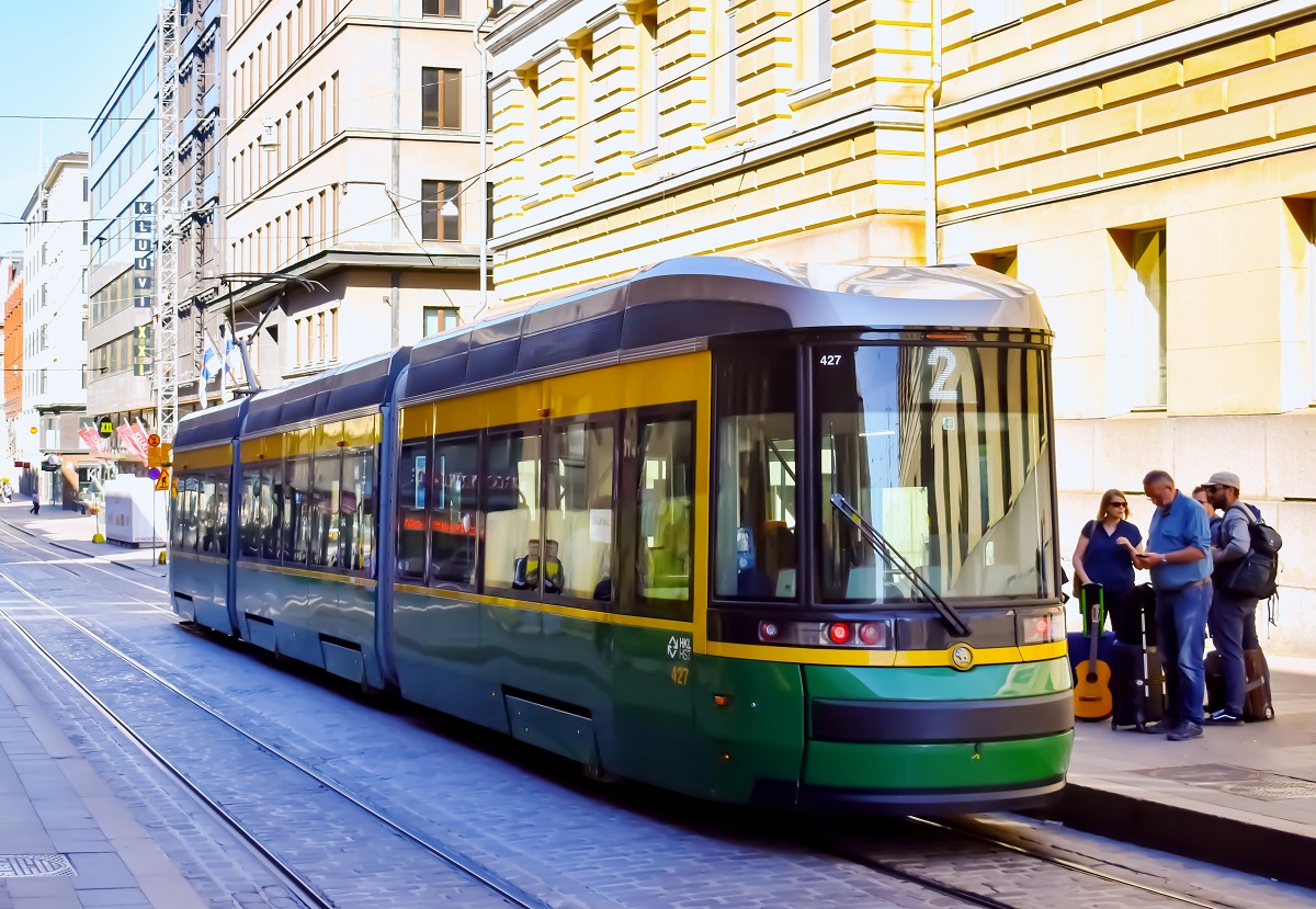 Хельсинки — Эспоо, Škoda ForCity Smart Artic MLNRV3 № 427