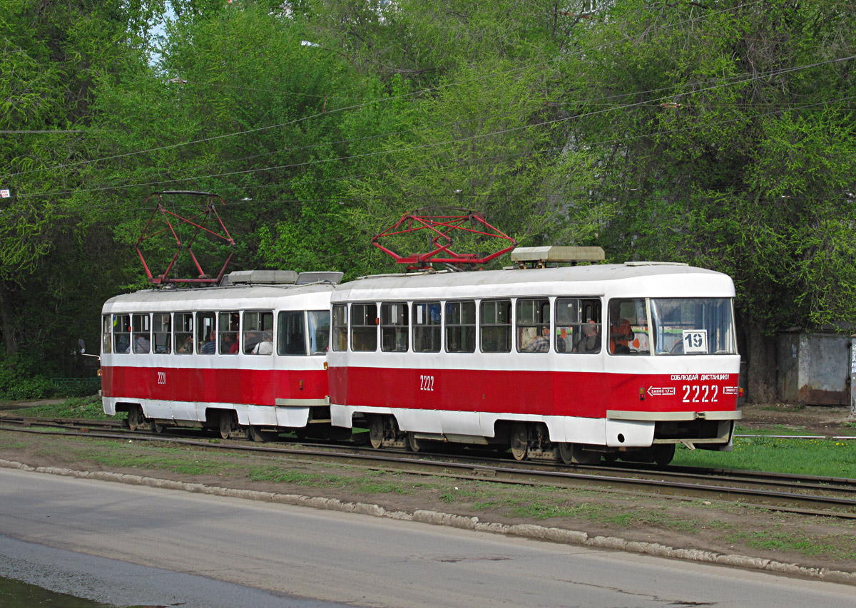 Самара, Tatra T3E № 2222