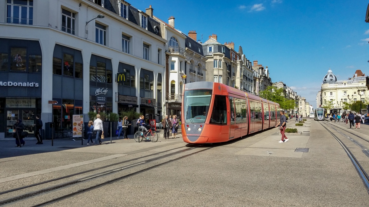 Реймс, Alstom Citadis 302 № 112