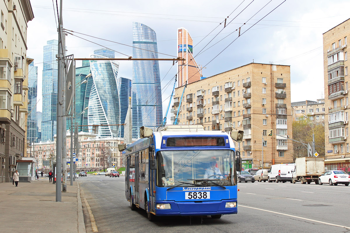 Москва, СВАРЗ-6235.01 (БКМ 32100М) № 5838