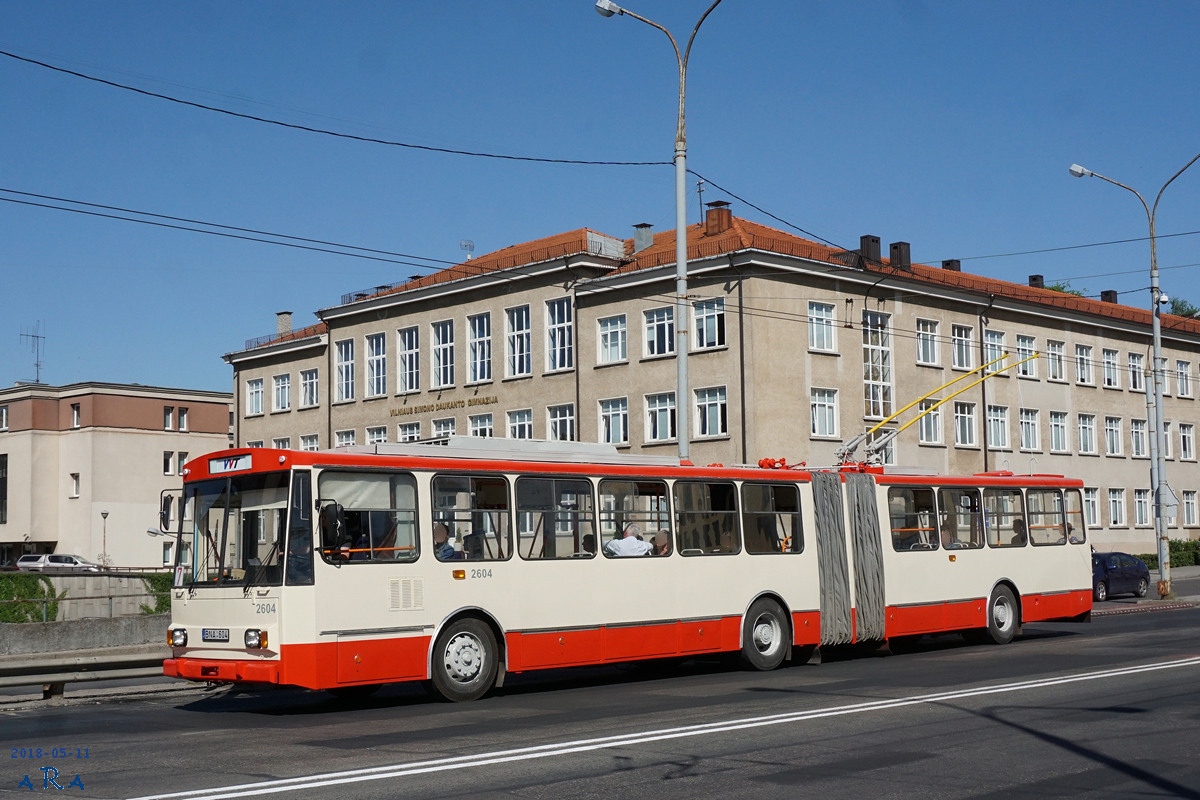 Вильнюс, Škoda 15Tr03/6 № 2604