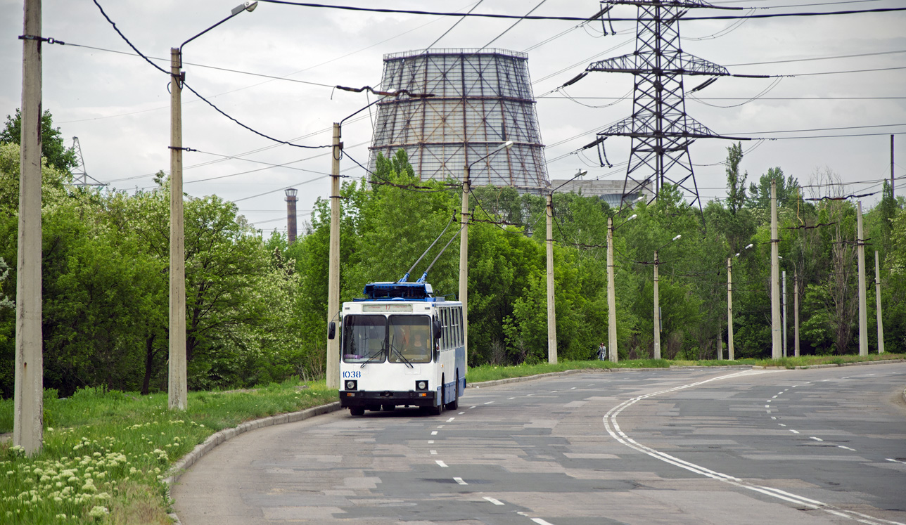 Donetsk, YMZ T2 # 1038 Donetsk, YMZ T2 # 1038