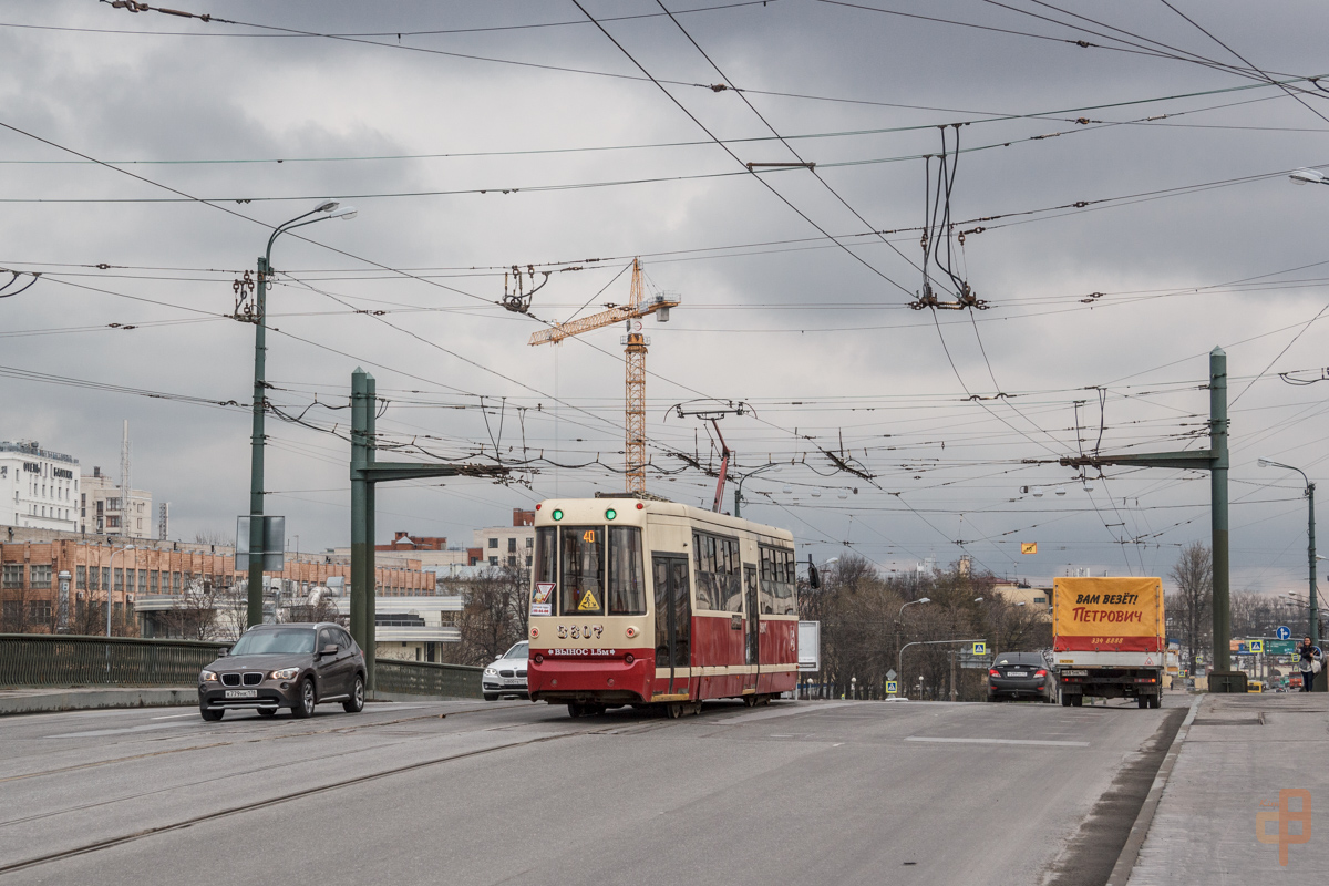 Санкт-Петербург, ЛМ-68М2 (мод. СПб ГЭТ) № 3607