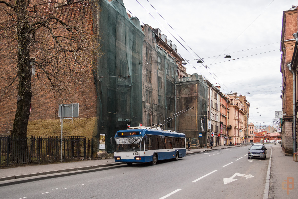 Санкт-Петербург, БКМ 321 № 3420