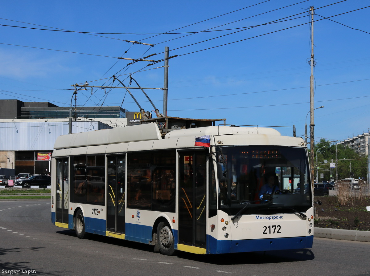 Москва, Тролза-5265.00 «Мегаполис» № 2172