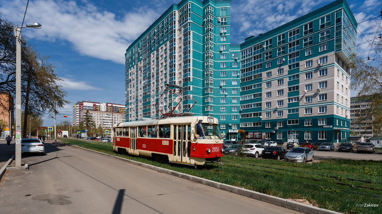 Iževskas, Tatra T3SU mod. Izhevsk nr. 2055