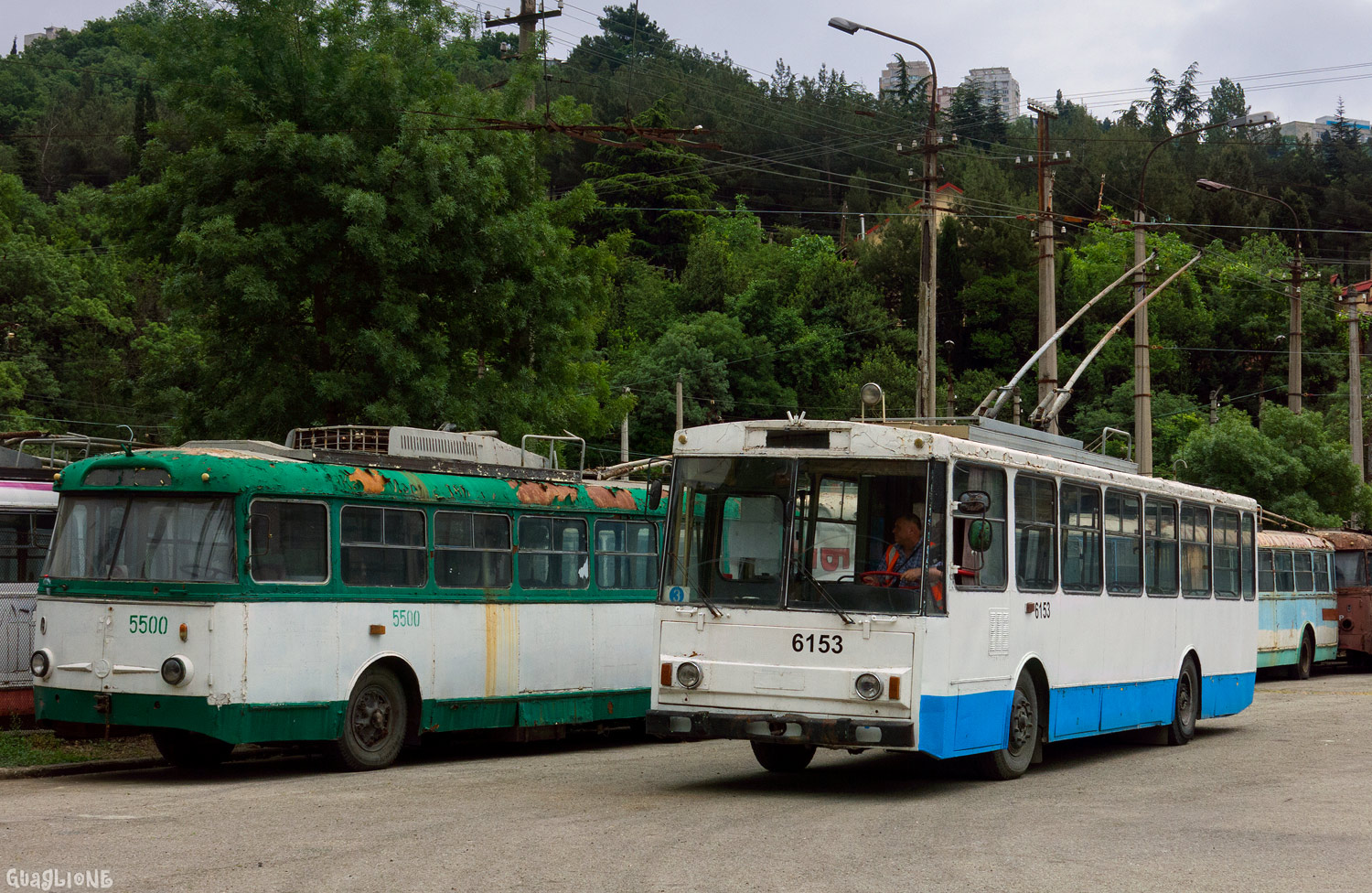 Крымский троллейбус, Škoda 14Tr11/6 № 6153